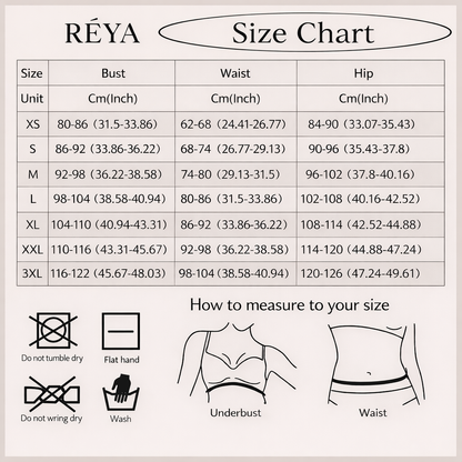 RÉYA Overbust Fajas Colombianas Shapewear