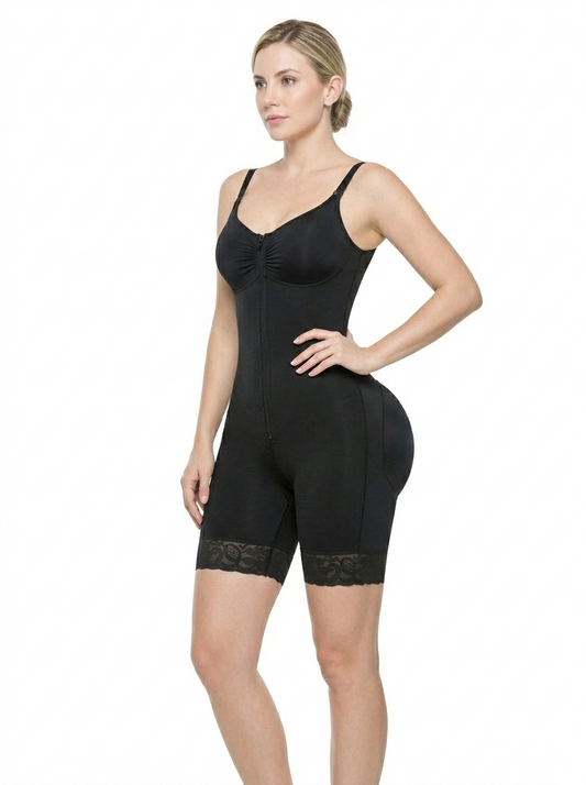 RÉYA Overbust Fajas Colombianas Full Shapewear for Women with Bra